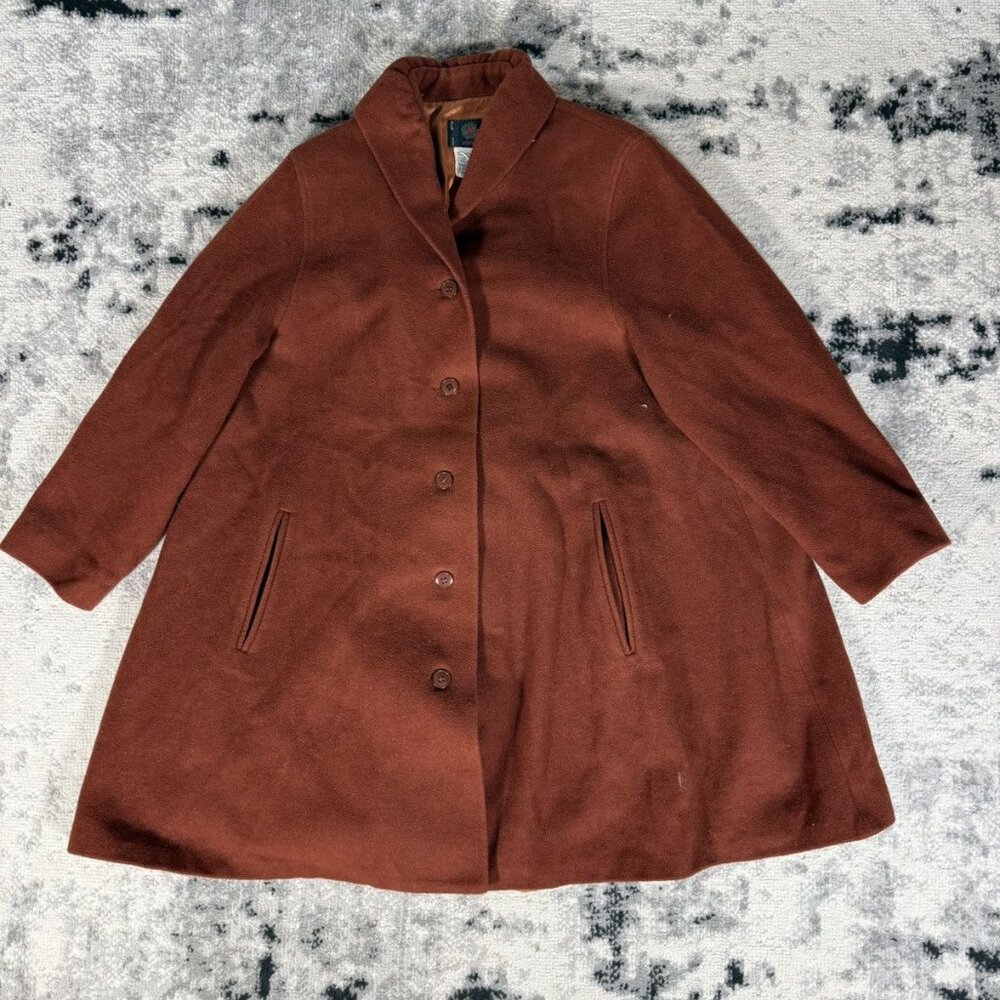 Rare Vintage 80s KENZO Paris Women's Overcoat - Picture 3 of 5